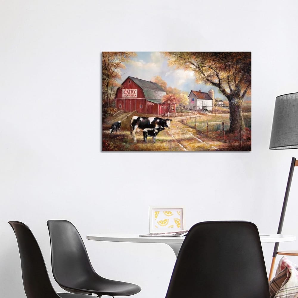 iCanvas "Memories On The Farm" by Ruane Manning Canvas Print