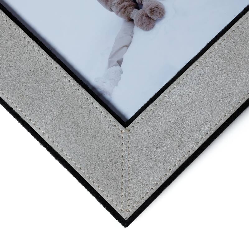 Arden Suede Leather Tabletop Photo Frame