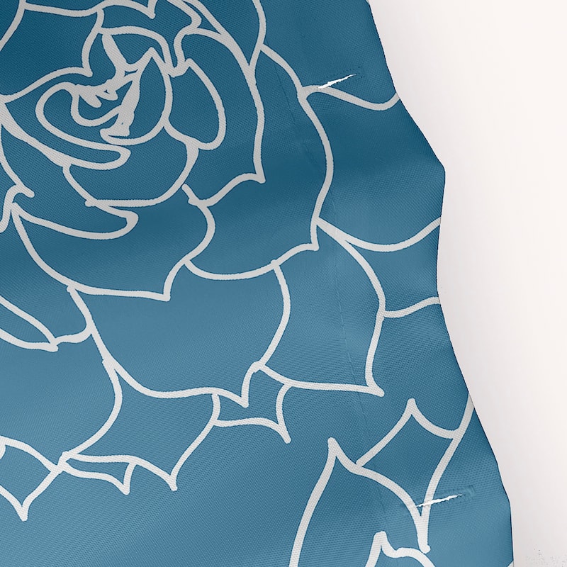 Olena Floral Print Shower Curtain