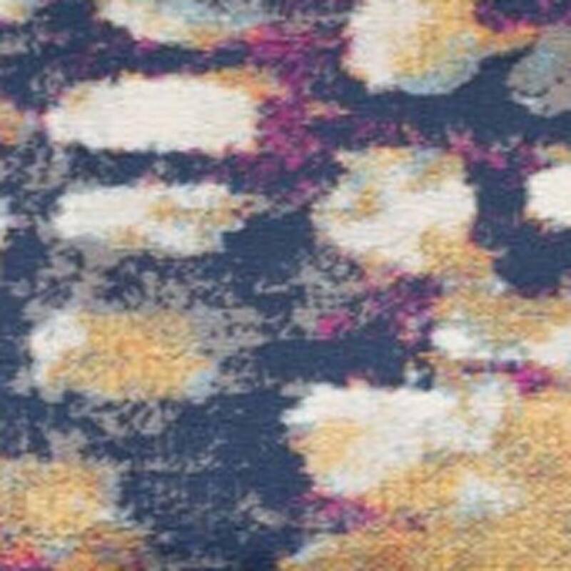 HomeRoots Codo Abstract Modern Square Area Rug