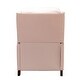 preview thumbnail 20 of 166, Brigida Multifunctional Modern Genuine Leather Nailhead Trim Recliner with Adjustable Footrest Set of 2 by HULALA HOME