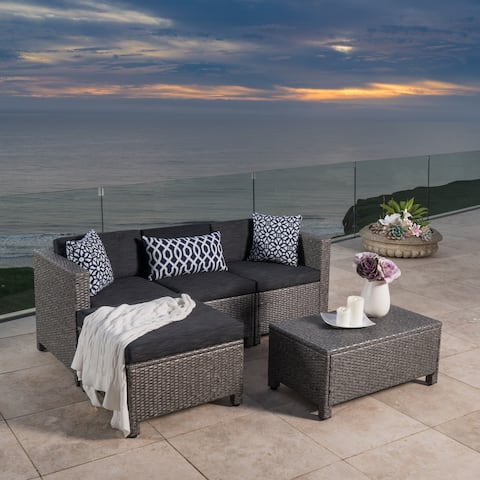 Moses 5-piece Outdoor Sofa Set by Christopher Knight Home