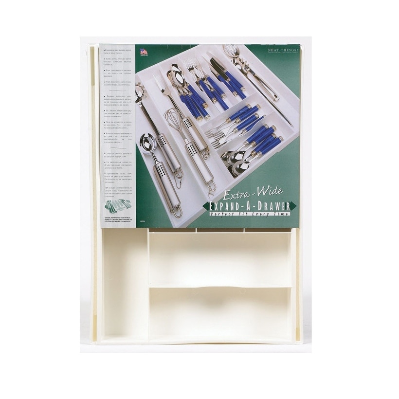 Shop Neat Things 02524 Expand A Drawer Cutlery Mega Tray Free