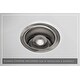 preview thumbnail 17 of 17, Fossil Blu 30-Inch SOLID Fireclay Farmhouse Sink in White, Stainless Steel Accessories, Belted Front - 30 x 20 x 10