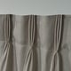 preview thumbnail 3 of 31, ATI Home Loha Light Filtering Pinch Pleat Curtain Panel Pair