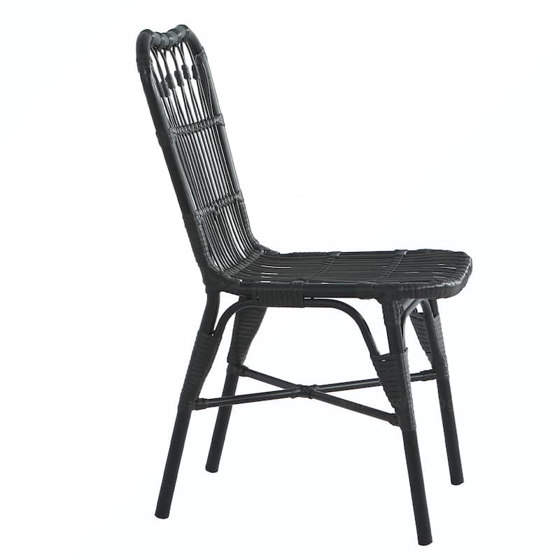 2PCS PE Dining Chairs