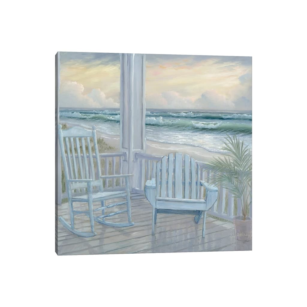 iCanvas "Coastal Porch II" by Georgia Janisse Canvas Print