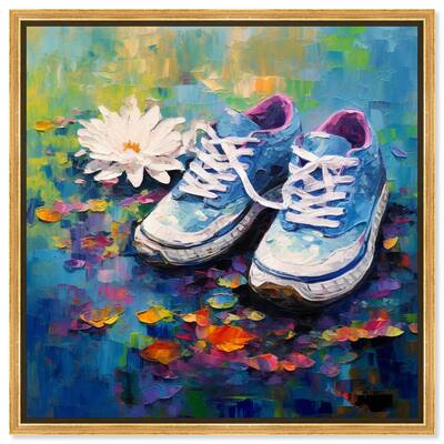 Lily Pad Sneakers Canvas by Art Remedy