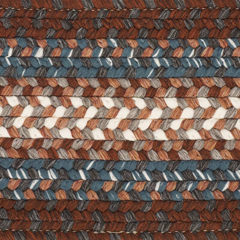 SAFAVIEH Reilly Handmade Braided Stair Treads - Non-Slip Stair Rugs for Hallways & Entryways