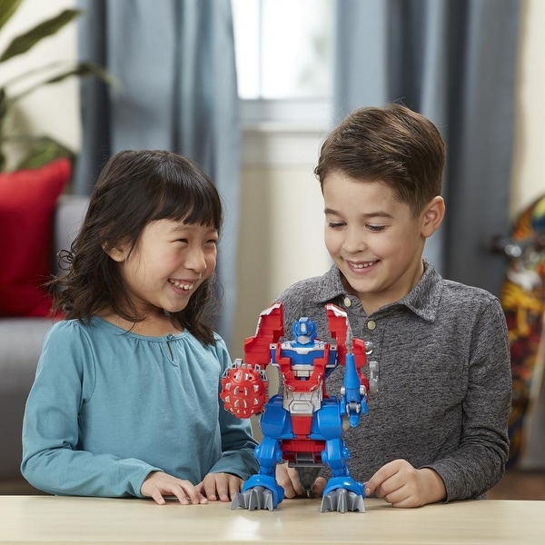 playskool heroes transformers bots knight optimus prime
