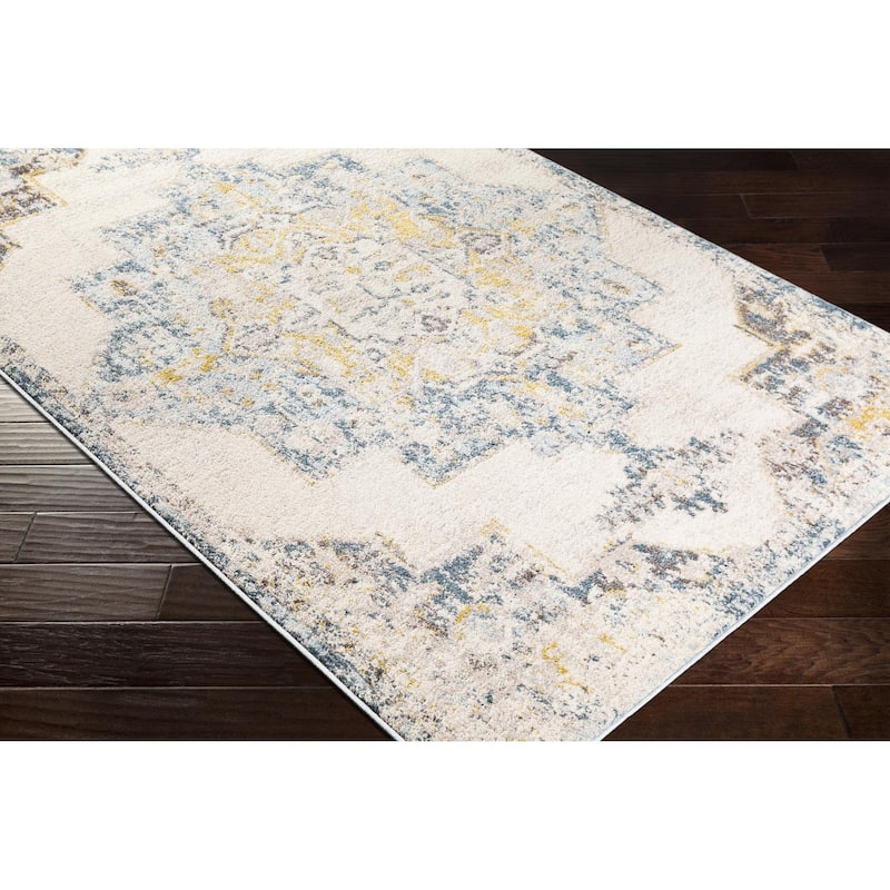Livabliss Ankara Traditional Medallion Area Rug