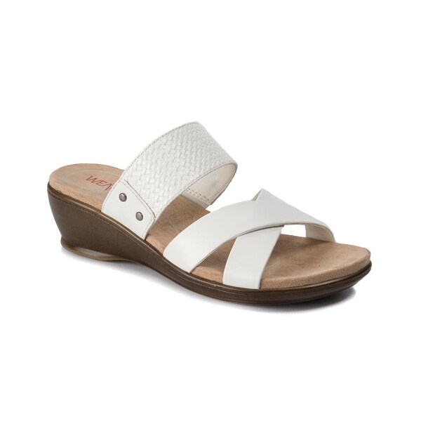 Shop Wear.Ever. Natoya Women's Sandals White - Free Shipping Today ...