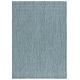 preview thumbnail 128 of 138, SAFAVIEH Courtyard Judi Indoor/ Outdoor Patio Backyard Rug 5'3" x 7'7" - Turquoise/Light Grey