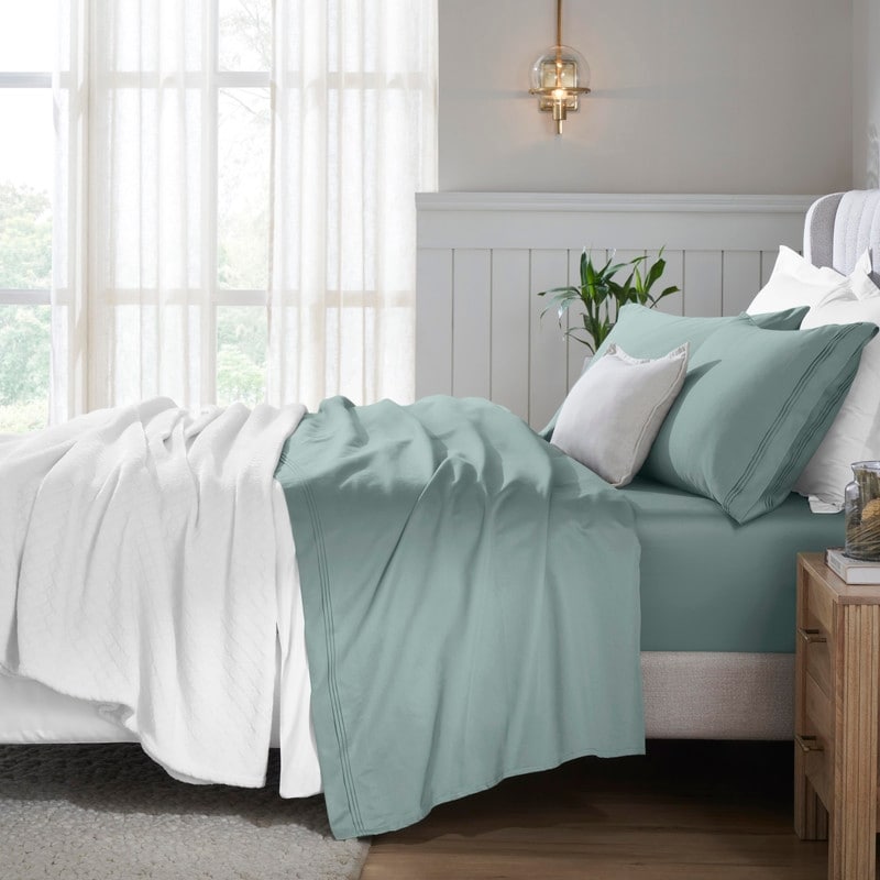 Superior Egyptian Cotton 650 TC Deep Pocket Sheet Set