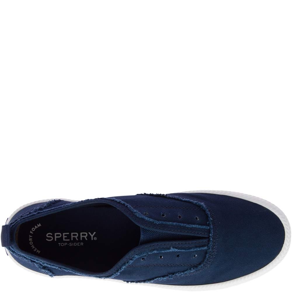 sperry crest knot fray sneakers
