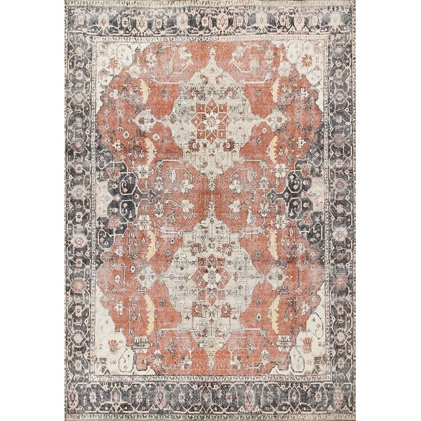 Rust Momeni Chandler Cotton and Polyester Traditional Indoor Area Rug 9'6 X 12'6 Rust Momeni Chandler Cotton and Polyester Traditional Indoor Area Rug 9'6 X 12'6