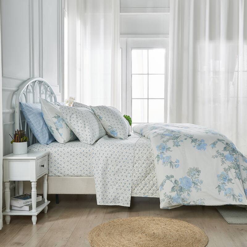 Printed Prewashed Cotton Blue Collection (Individual Set Sell Separately)