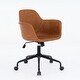 preview thumbnail 23 of 37, Back Support Home Desk Chair, Ergonomic Chair with Frame and Arms, Height Adjustable Rolling Swivel Office Chair - N/A