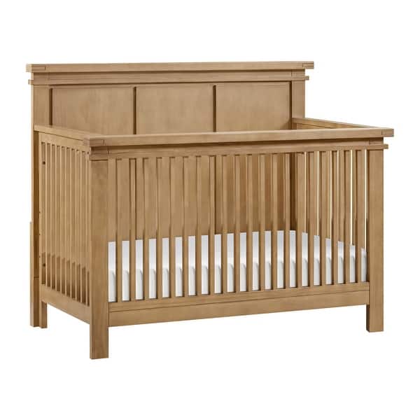 slide 1 of 1, Soho Baby Mystic 4 in1 Convertible Crib - Honeey Wood
