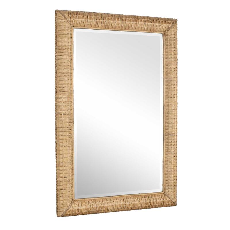 Uttermost 08251 Twisted Seagrass 38"W x 58"H Rectangular Beveled Other