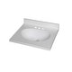 preview thumbnail 1 of 29, Fine Fixtures White Cultured Marble Top With Integrated Sink, 4" Backsplash and Overflow Included. 19 x 17