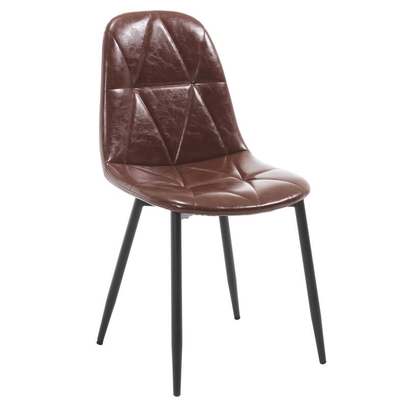 Ergonomic Dining Chairs - 330LB Capacity, Water-Resistant, Set of 2/4