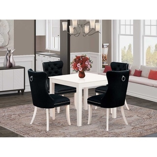 5-Piece Linen White Suspender Set main image 0
