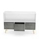 preview thumbnail 6 of 10, Toy Storage Cabinet,Kids bookcase with Collapsible Fabric Drawers