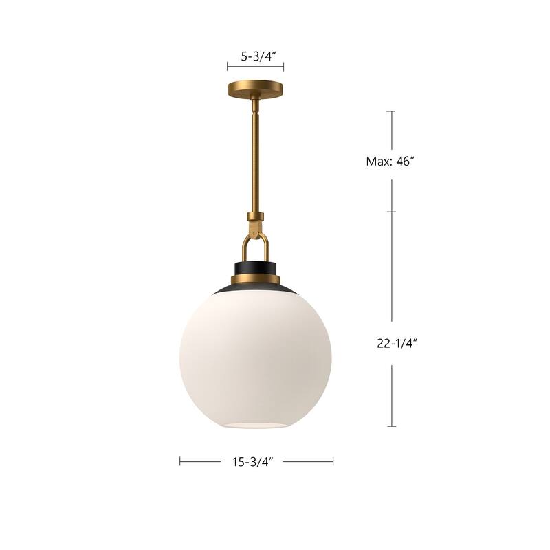 Alora Lighting PD520516CL Copperfield 16" Wide Pendant with Clear