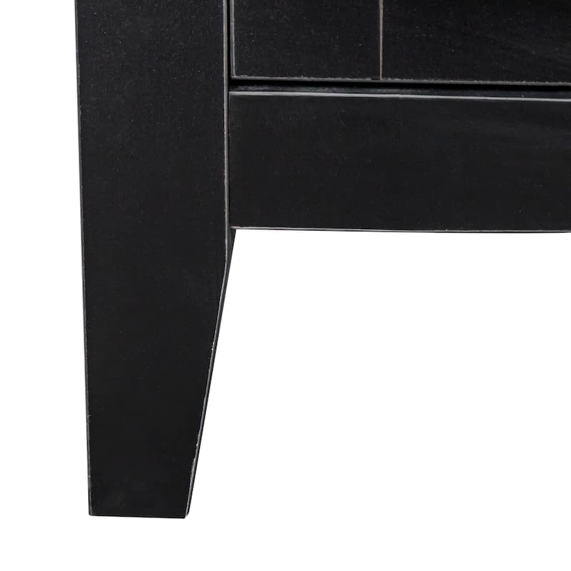 Sideboard Storage Buffet Coffee Bar Cabinet with Open Shelves and 4 Doors for Living Room or Dining