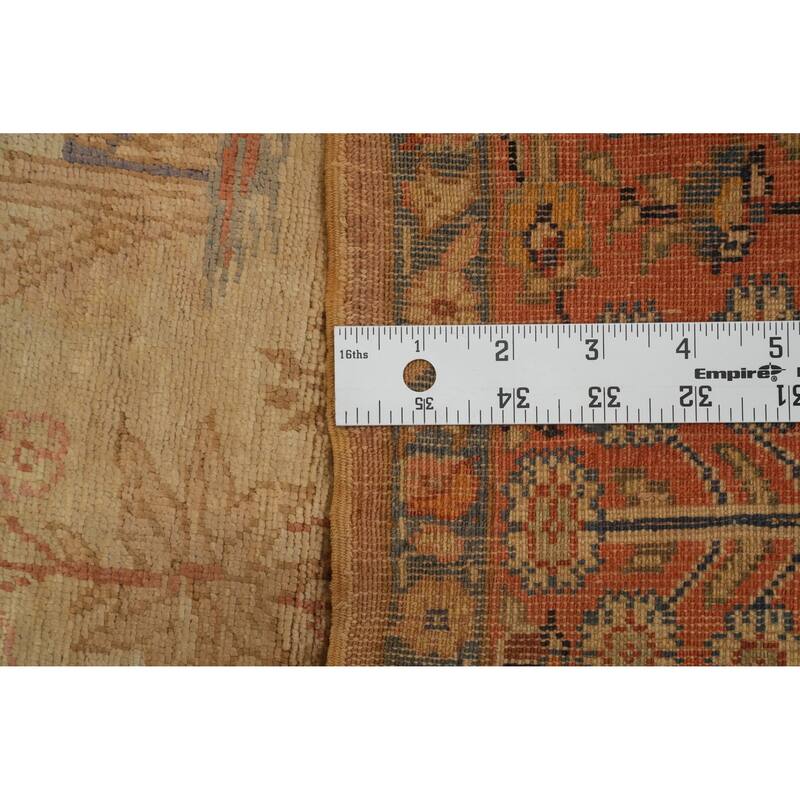 Hand Knotted Traditional Silk Yellow Animal Pictorial Area Rug - 5' 10'' X 4' 0''