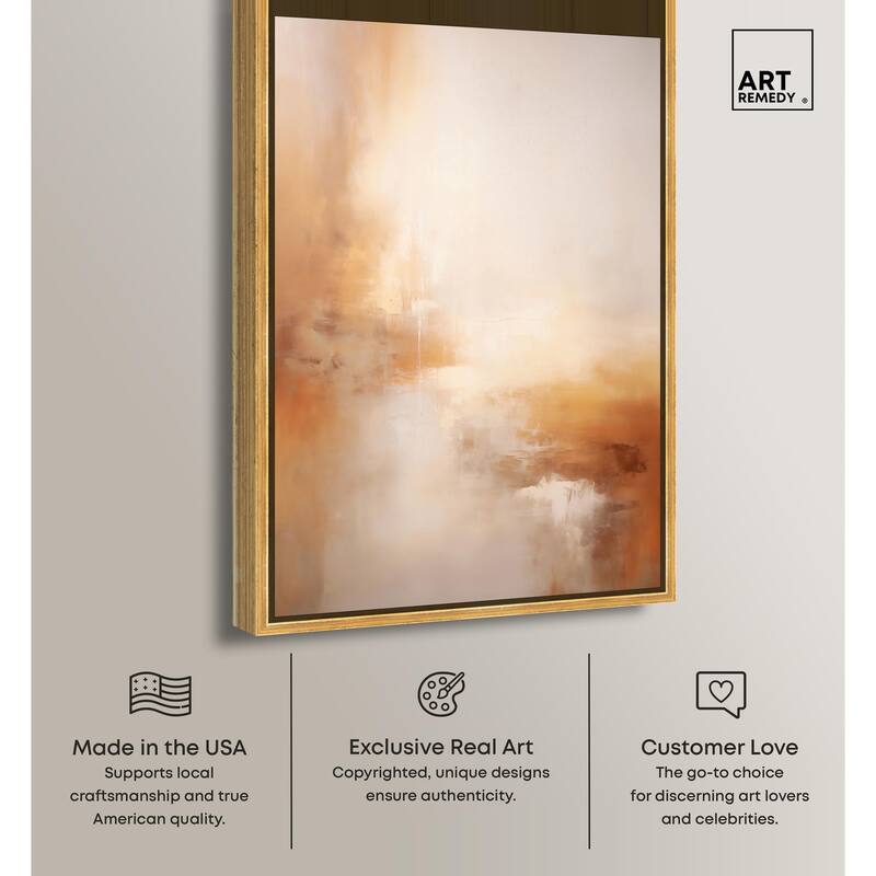 Dusky Dunes Canvas by Art Remedy