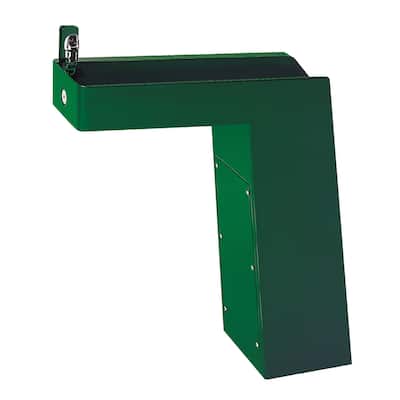 Haws Floor Mounted Galvanized Steel Drinking Fountain with Protective