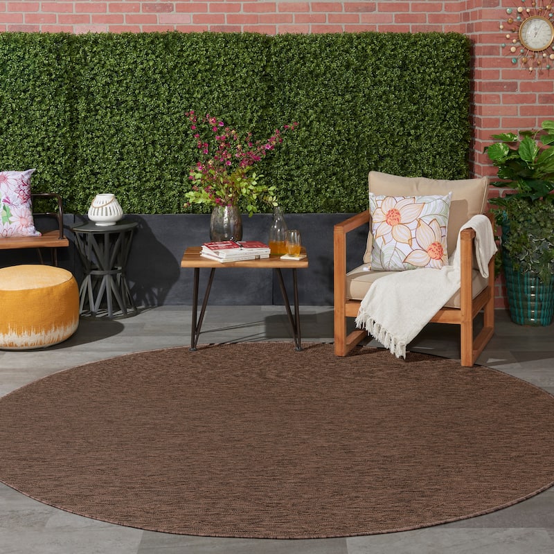 Nourison Practical Solutions Indoor/Outdoor Geometric Area Rug