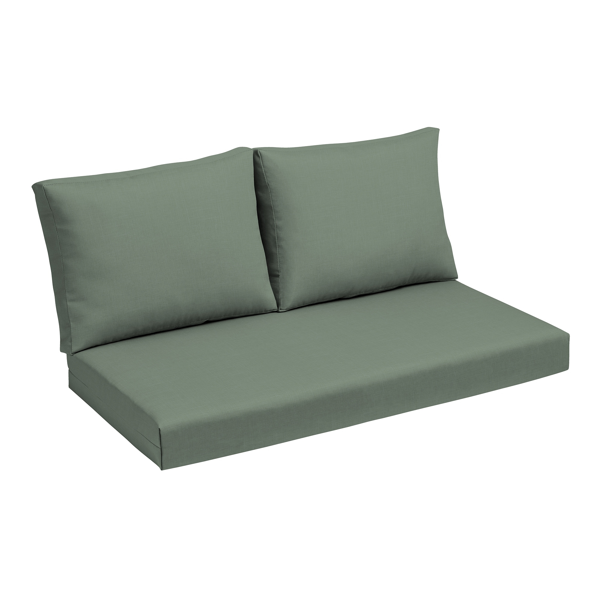ARDEN earthFIBER Outdoor Loveseat Cushion Set 48 x 24
