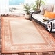 preview thumbnail 17 of 125, SAFAVIEH Courtyard Sheila Indoor/ Outdoor Waterproof Patio Backyard Rug 2'7" x 5' - Natural/Terra