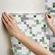 preview thumbnail 5 of 5, Minecraft Grey Pixel Creeper Peel and Stick Wallpaper