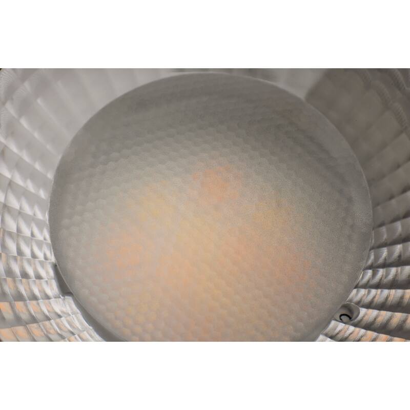 12W LED Direct Wire Downlight Gimbaled 3.5In CCT Selectable Square Remote Driver White 840L