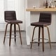 preview thumbnail 89 of 198, 26"/29" Faux Leather Swivel Bar/Counter Stools, Set of 2/3