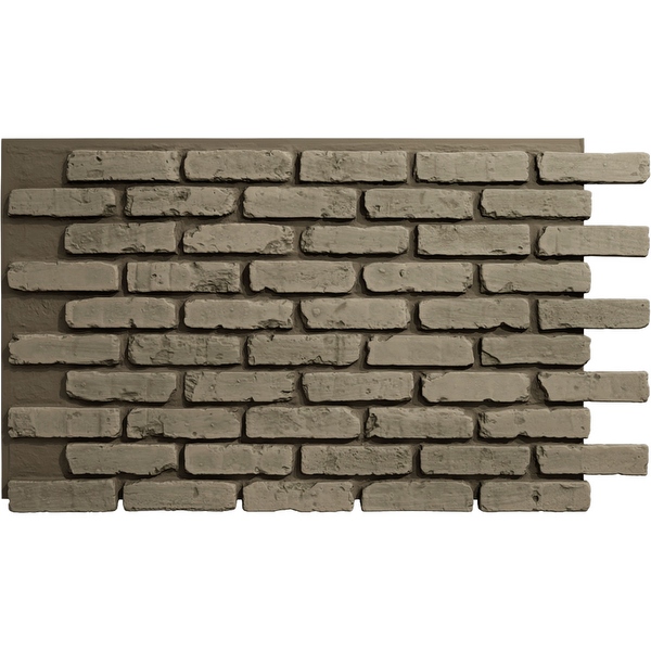 EverStone Aged Brick Faux Brick Panel, 46 7/8
