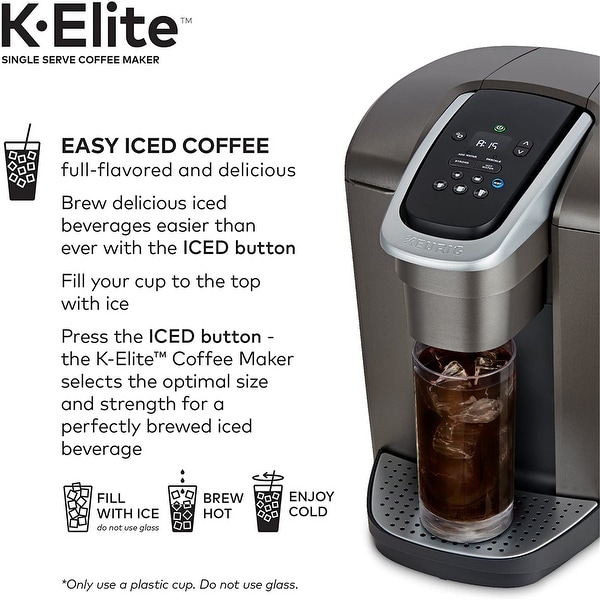 Coffee Maker Single Serve K Cup Pod Coffee Brewer With Iced