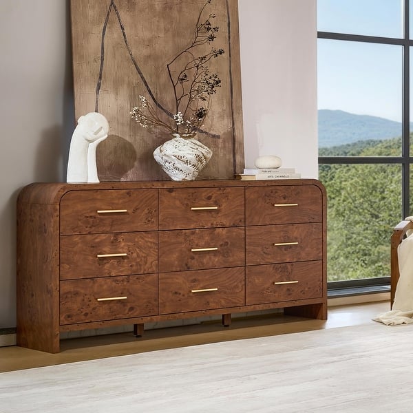 Modern 9-Drawer Dresser - 63" Luxury Storage System - On Sale - Bed Bath &  Beyond - 43385316