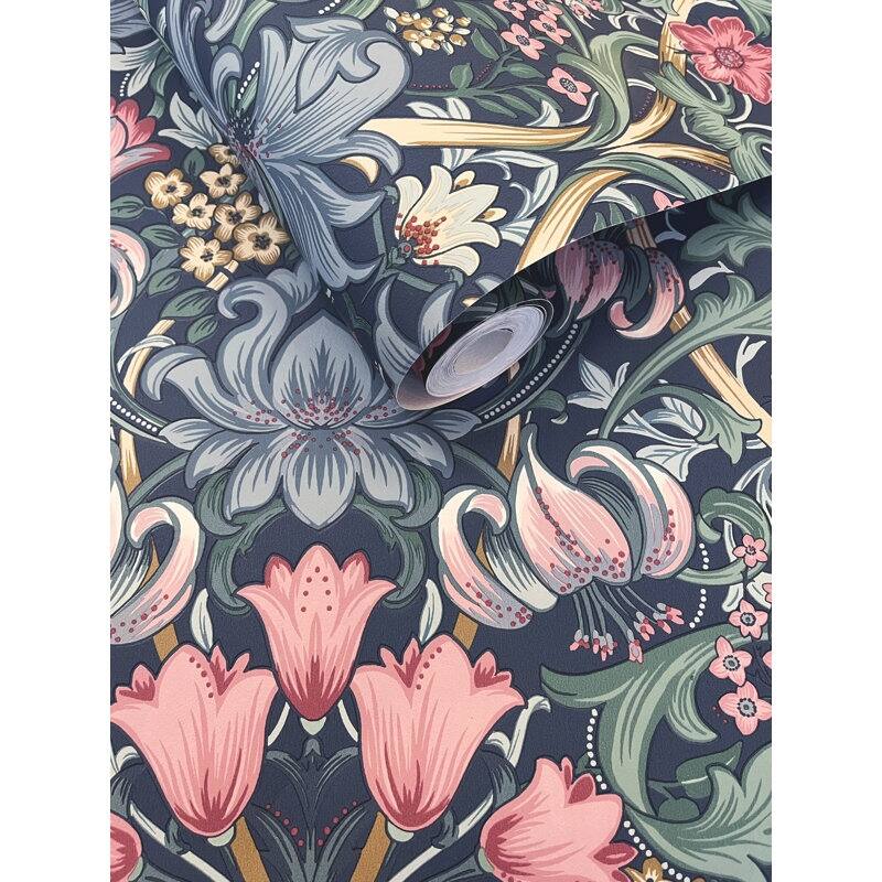 Fleurmont Floral Tapestry Non-Pasted Wallpaper - Covers 56 Square Feet