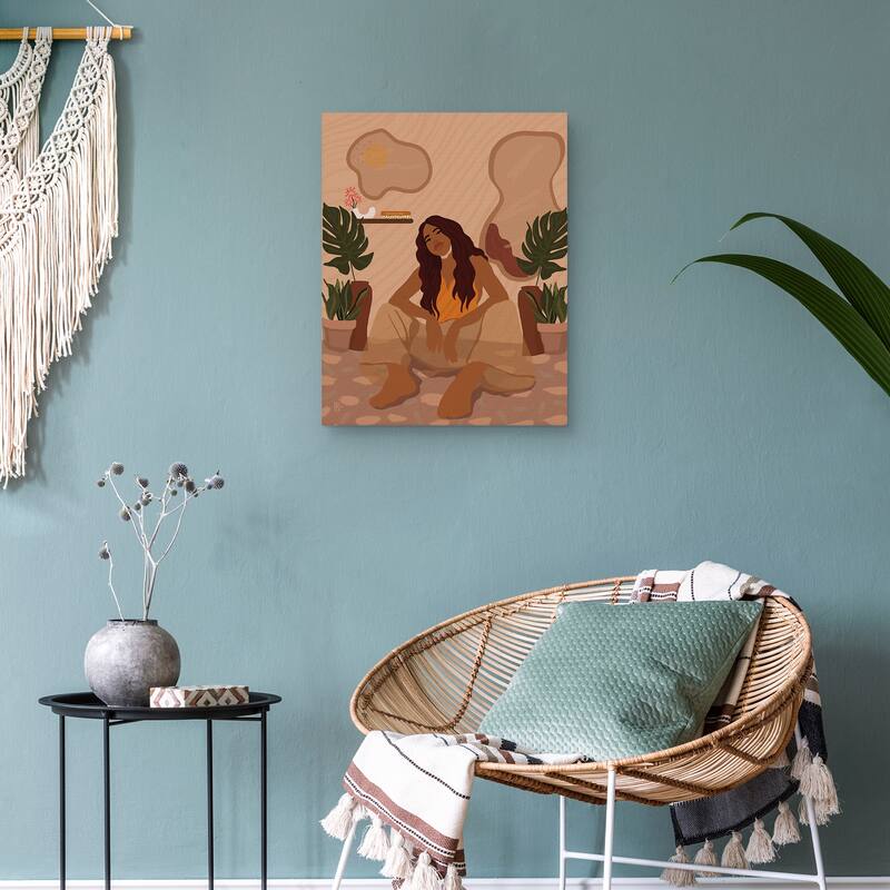 Plant Bae by Princella Canvas Art Print