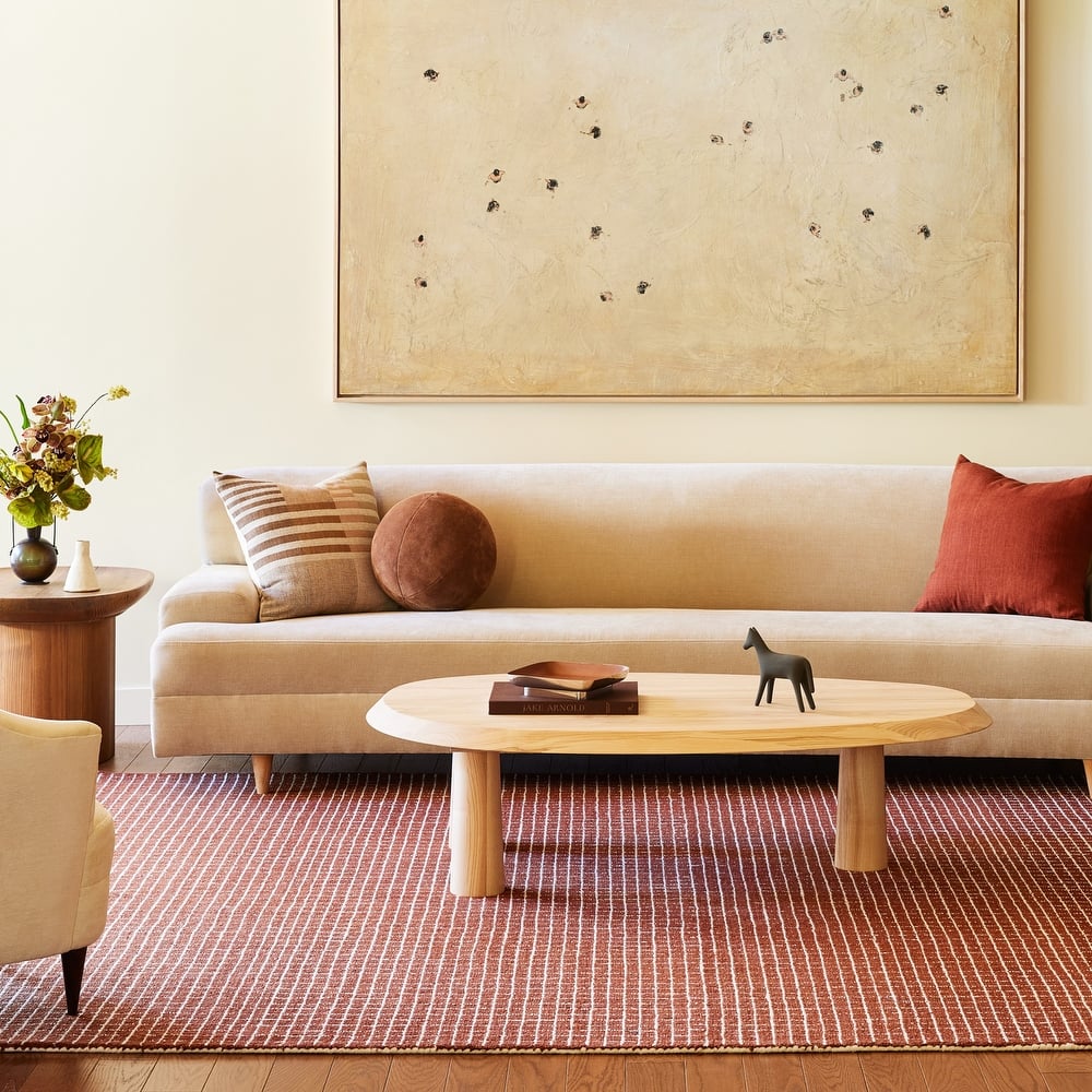 Nuloom Melrose Checked Wool Area Rug