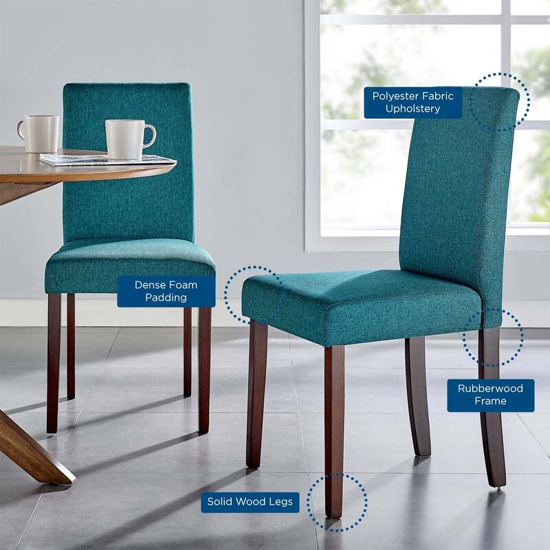Copper Grove Piskent Upholstered Armless Side Chairs (Set of 2)