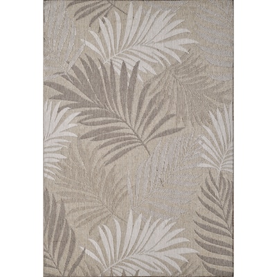 Domani Speak Tropical Palm Indoor / Outdoor Area Rug