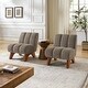 preview thumbnail 11 of 47, Art Leon Set of 2 Comfortable Armless Accent Chair Sectional