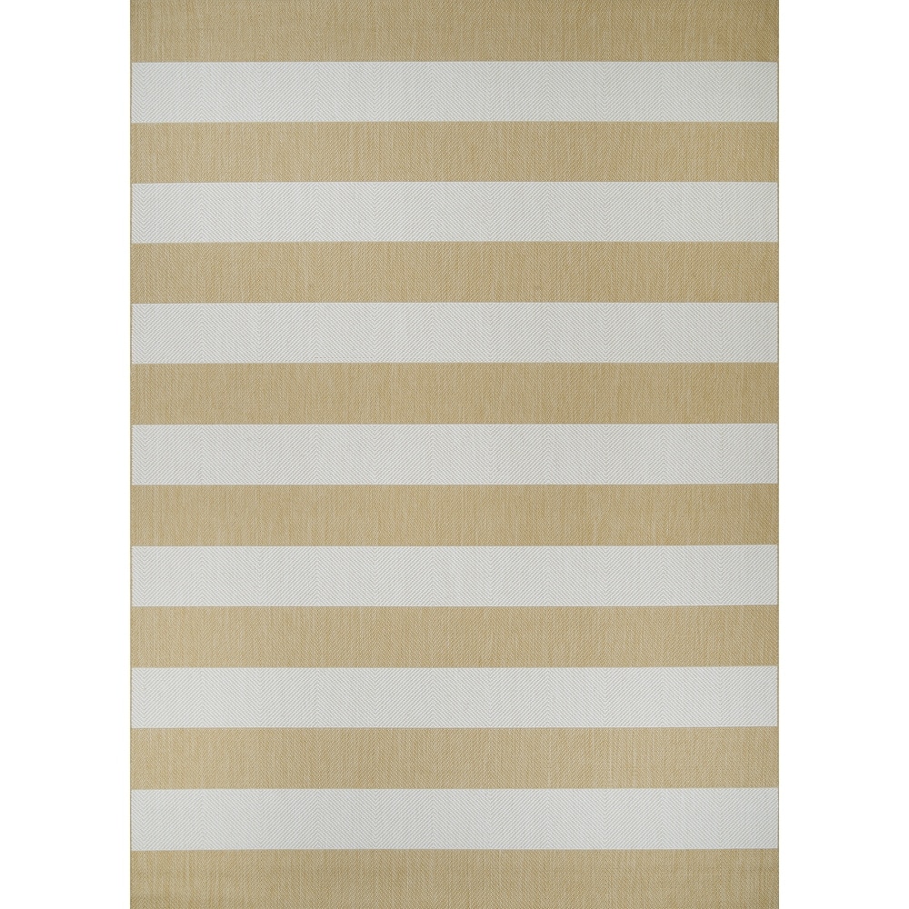 Dream Decor Rugs Hampton Striped Indoor Outdoor Area Rug