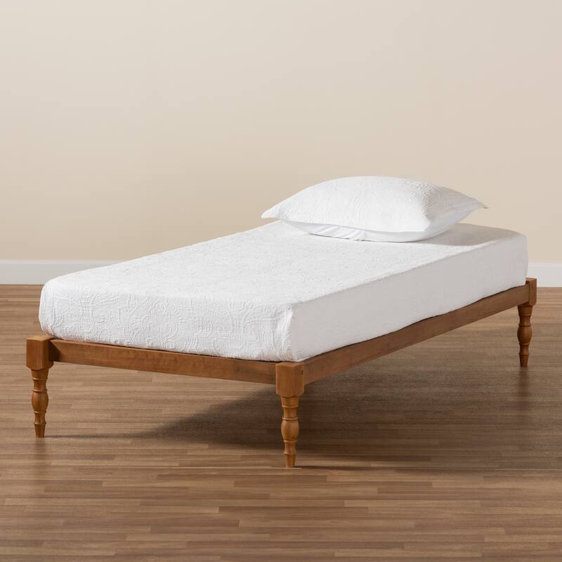 Iseline Modern and Contemporary Twin Size Platform Bed Frame